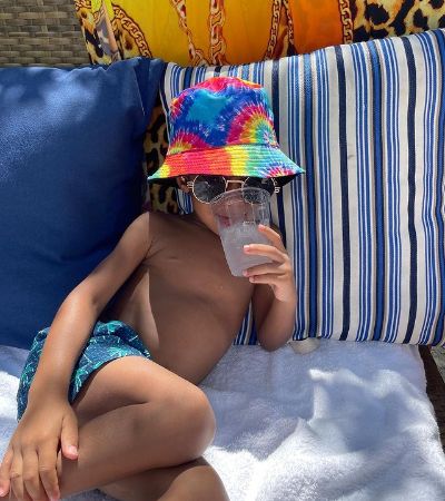 Picture of Asa Soltan's son Soltan Jackson